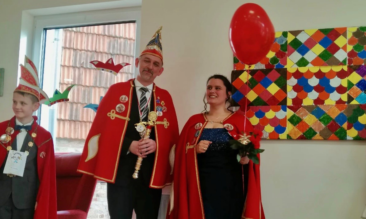 ​  Karneval in der Tagespflege St. Vinzenz Gieboldehausen. | Foto: Caritas Südniedersachsen