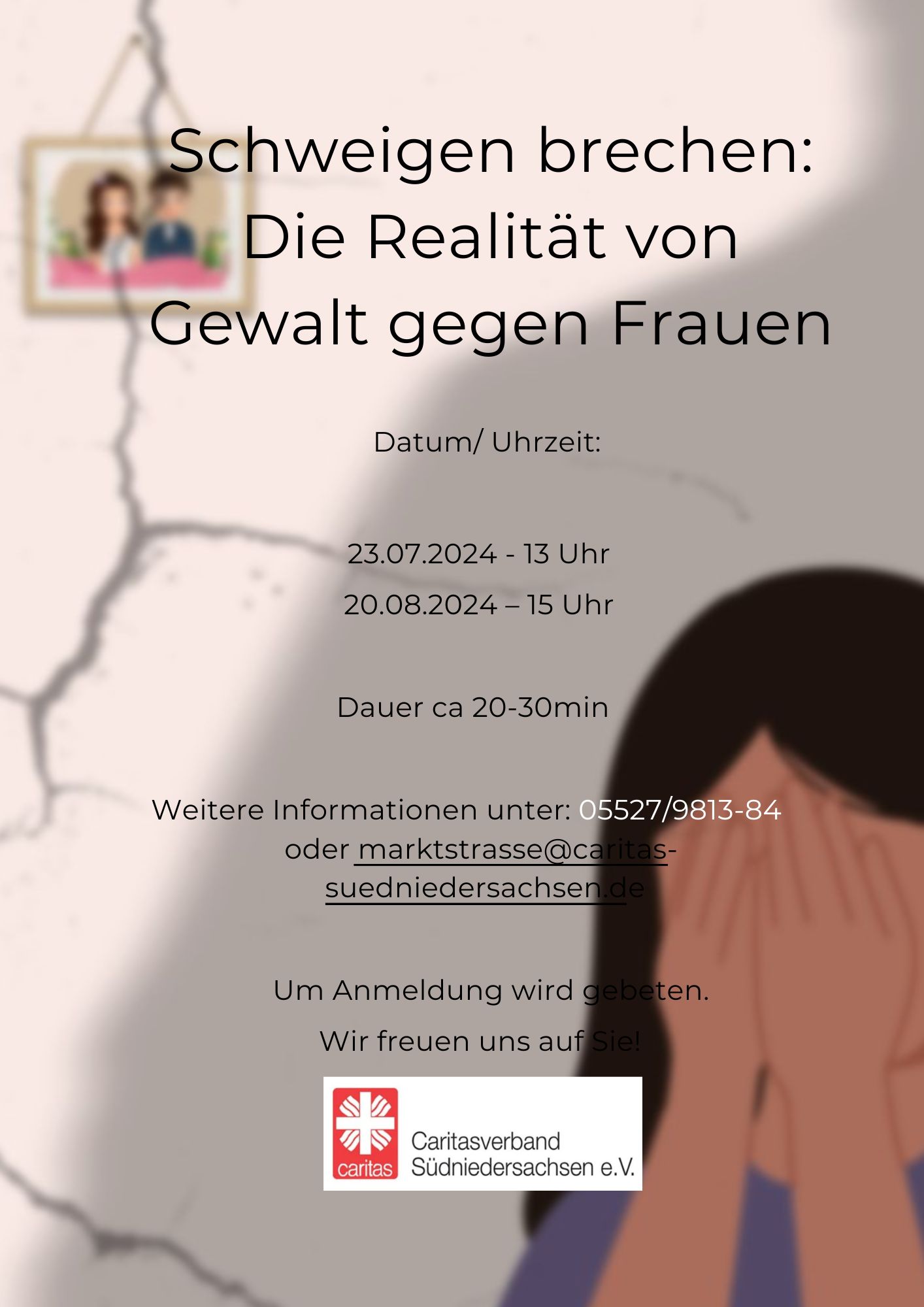 Plakat Schweigen brechen