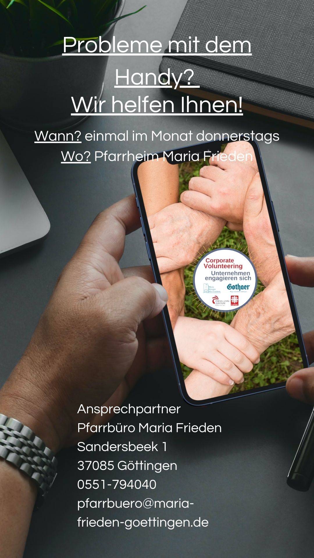 Kaffee & Klönen: Termine 2024 in Maria Frieden Göttingen