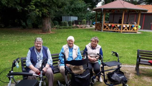 Sommerfest der Tagespflege in Duderstadt: „Olympische Spiele“