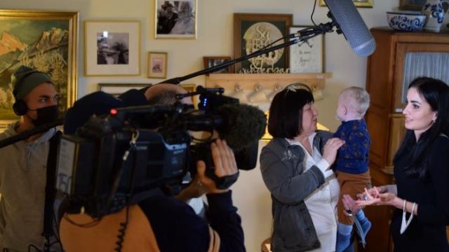 Dreharbeiten für den TV-Beitrag im NDR-Fernsehen. | Foto: Broermann / cps